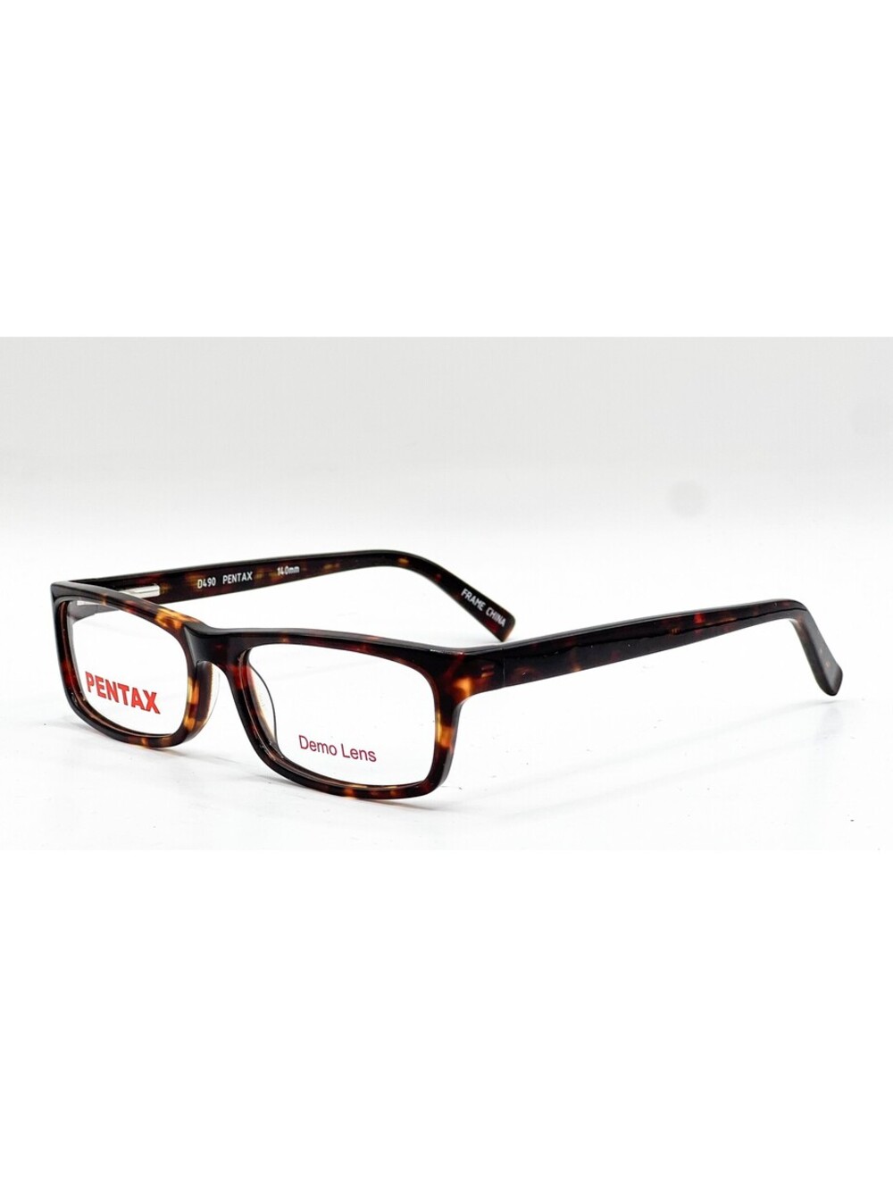 Pentax D490 Brown Amber Authentic Eyeglasses 54-16-140